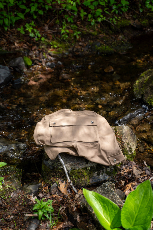 khaki twill cargos